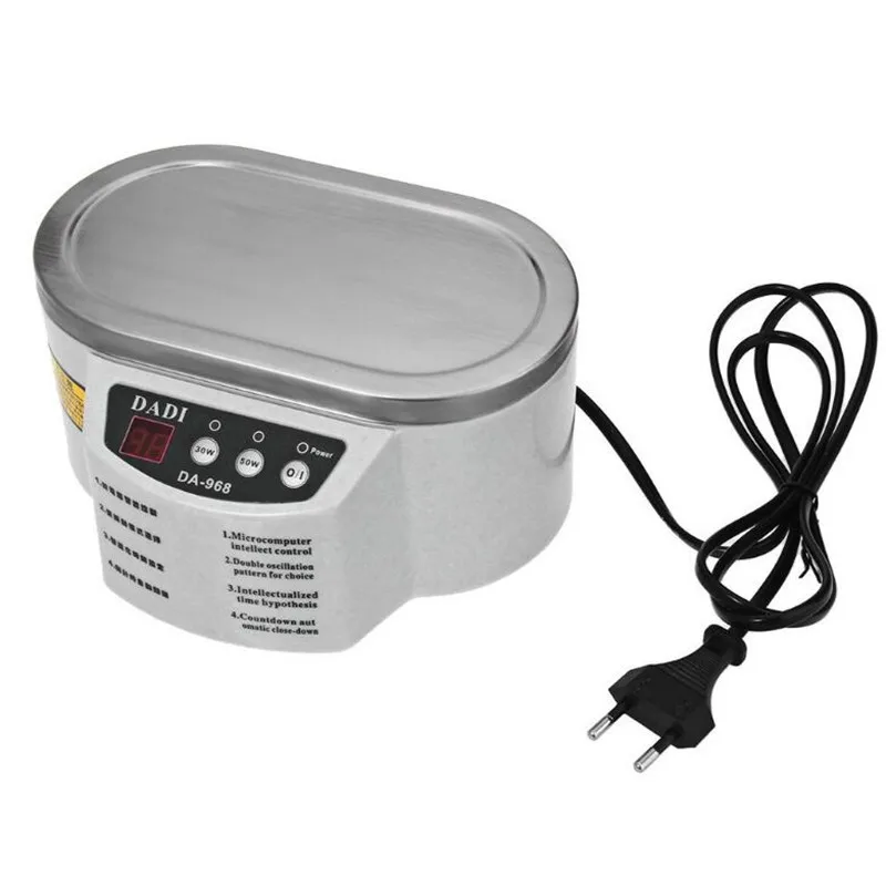 

Hot Sale Ultrasonic Cleaner 600ml Intelligent Control 30W/50W Digital Mini Ultrasonic Cleaner Bath for Jewelry Glasses Cleaning