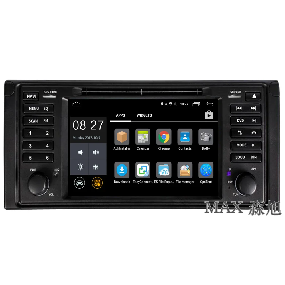 Flash Deal 2G+16G GPS Navigation System Car DVD Player for BMW E53 X5 E39 M5 with Car Radio DAB+ Bluetooth swc free map 4G WIFI CD Player 1