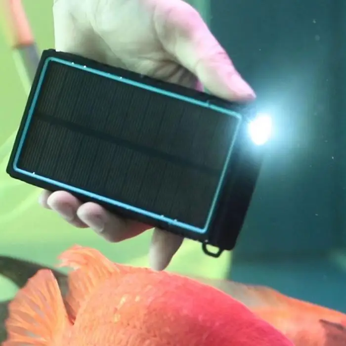 Портативное зарядное устройство на солнечной батарее, 30000 мА/ч, многофункциональный встроенный светильник, неоспоримый внешний аккумулятор, портативная внешняя батарея для iPhone