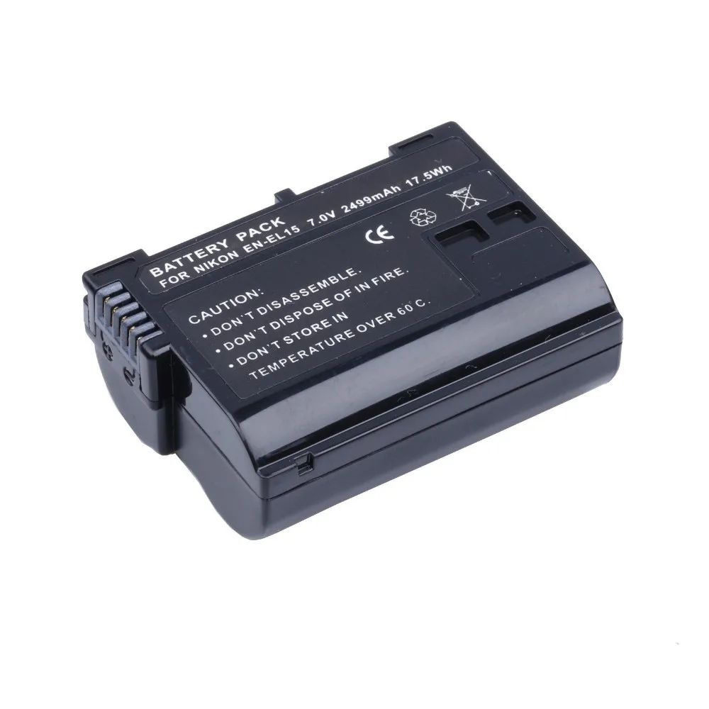 Probty 1 шт 2499 mAh EN-EL15 EL15 цифровой камеры Батарея+ Зарядное устройство для Nikon D7000 D7100 D800 D800E D600 D610 D810 D500 D7200 V1