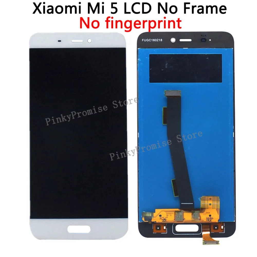 Xiaomi Mi 5 ЖК-дисплей+ рамка сенсорная панель экрана Xiaomi Mi 5 5,15 дюймов ЖК-дигитайзер дисплей Замена Ремонт Запчасти протестированы