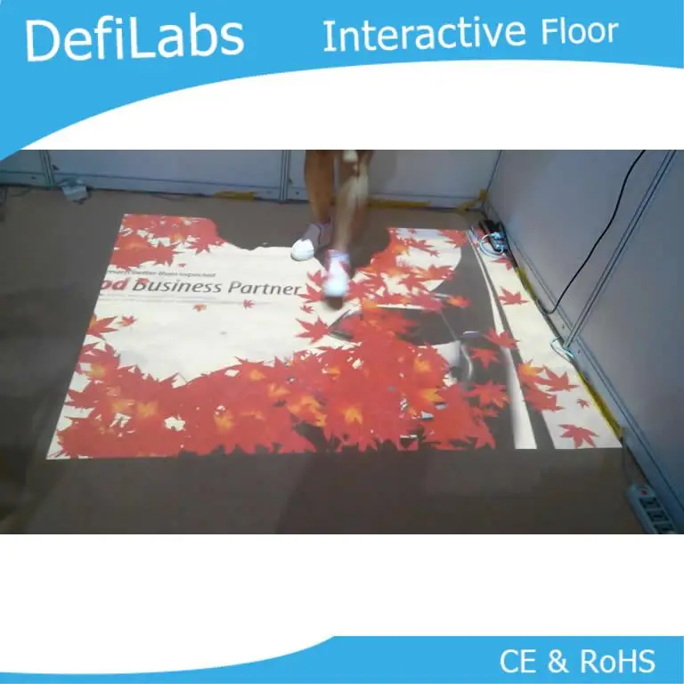 

DefiLabs INTERACTIVE FLOOR / WALL SOFTWARE AND IR CAMERA KITS WITH 130 EFFECTS