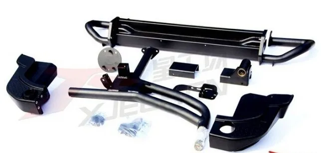 For Jeep JK Wrangler Rear Steel Sport Bumper, with spare tire carrier, Rear Bumper, Offroad Bumper, 4x4 Accessories Parts