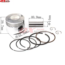 LF125cc Engine Piston kit 52.4mm Piston 14mm Pin Piston Ring Set for LIFAN 125cc Engines Chinese Pit Dirt Bike ATV Quads LF125cc Engine Piston kit 52.4mm Piston 14mm Pin Piston Ring Set for LIFAN 125cc Engines Chinese Pit Dirt Bike ATV Quads