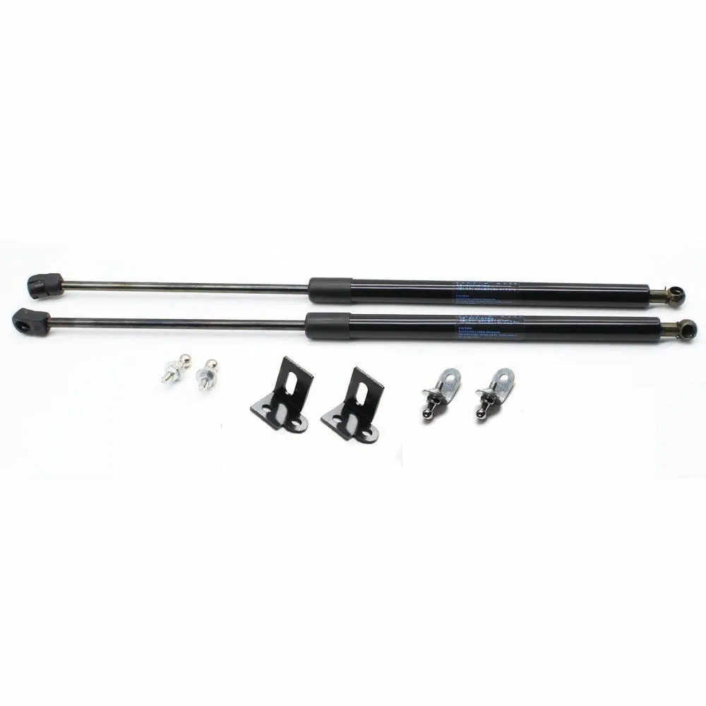 2PCS Auto Front Hood Gas Struts Lift Support Gas Shock Damper