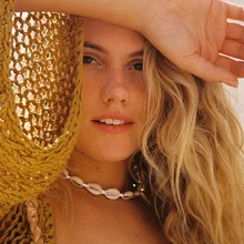 Чокеры в виде морской раковины, ожерелье, ювелирное изделие, богемное пляжное летнее богемное ожерелье, цепочка в виде раковины для женщин, чокер для воротника