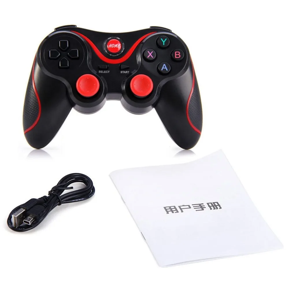 Lightweight Wireless Bluetooth V3.0 Gamepad Dual Analog Joystick Gaming Controller Suitable for Android Smartphones Tablets