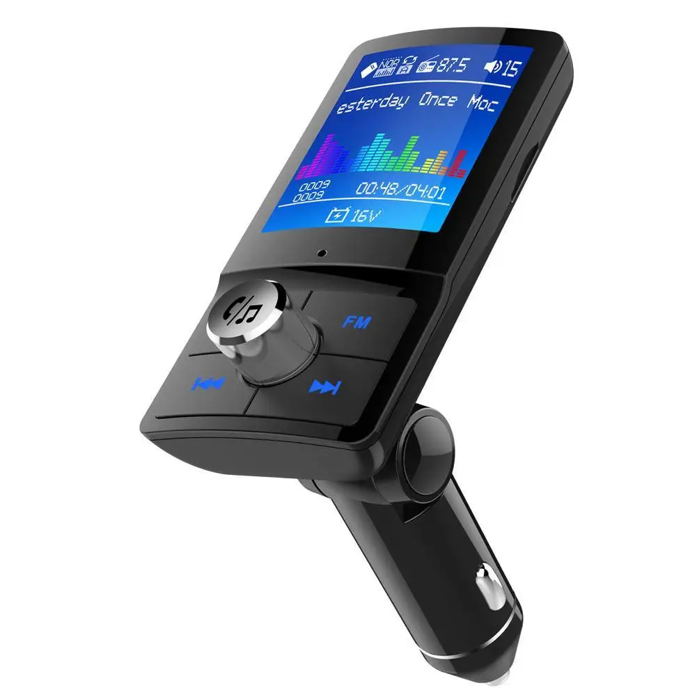 

BC45 Bluetooth MP3 Player Wireless FM Transmitter USB Support SD Tf Card LCD Display USB Car Charger For iPhone And Android
