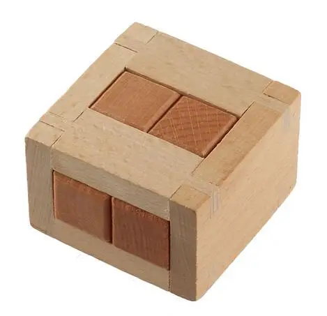 

2017 New IQ Wooden Puzzle Mind Brain Teaser Wood Game for Adults Kids