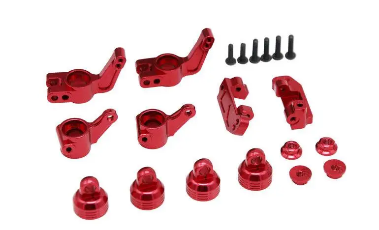 X скорости Traxxas Slash Rustler Stampede красный Подвеска говядины Up Set XPTE919P02 | Игрушки и хобби