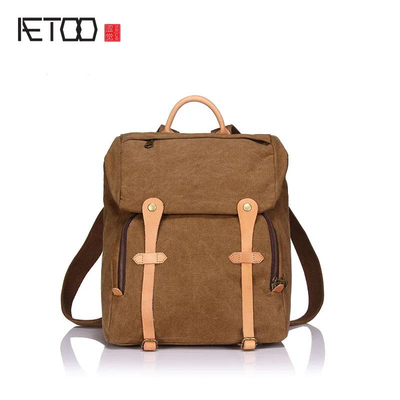 New British retro men bag shoulder bag travel bag large capacity backpack mad cow leather