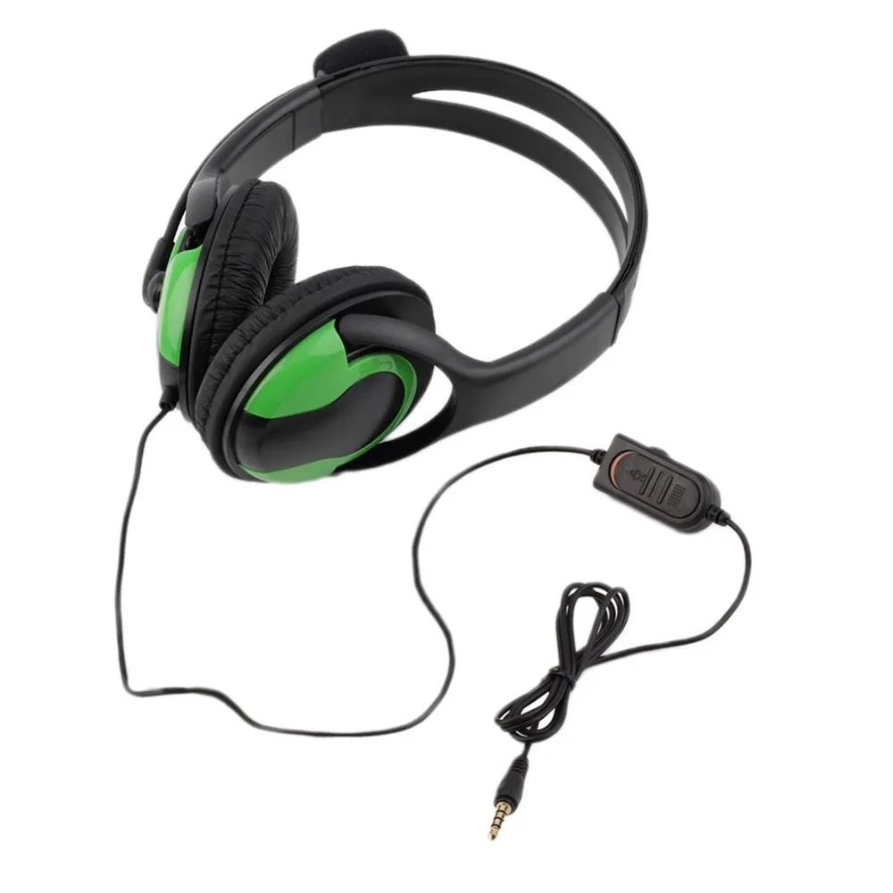 

Hot 3.5mm Audio Wired gaming Headset Headphone Earphone Steoro Microphone for PlayStation 4 PS4 Gaming PC Chat For Mp3/4