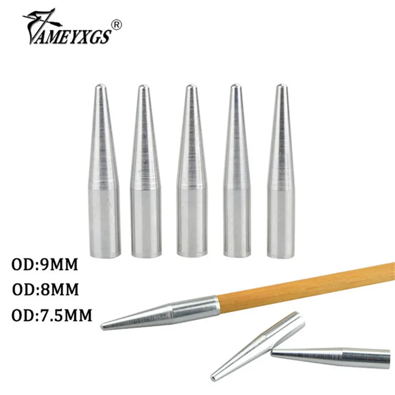 

20/30pcs Archery Arrowheads Fit 8.0/7.5/7.0mm Arrow Shaft Shooting Practice Target Points Broadheads For Bow Hunting Accessories