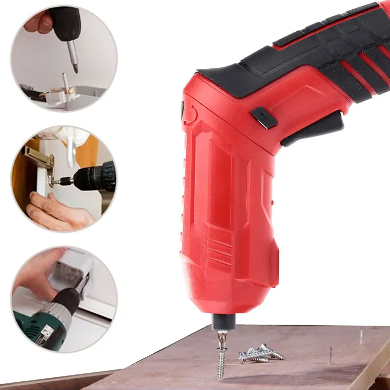 

Carpentry Electric Screw Driver Red Black 3.6V Grinding Power Tools Screwdriver Portable Polishing Lapping Machine Cutting