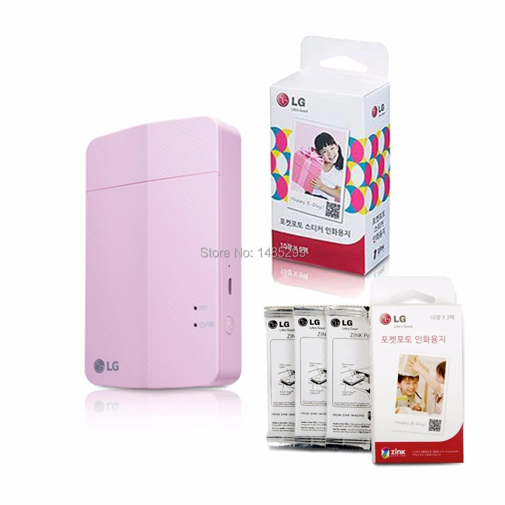 printer warna pink