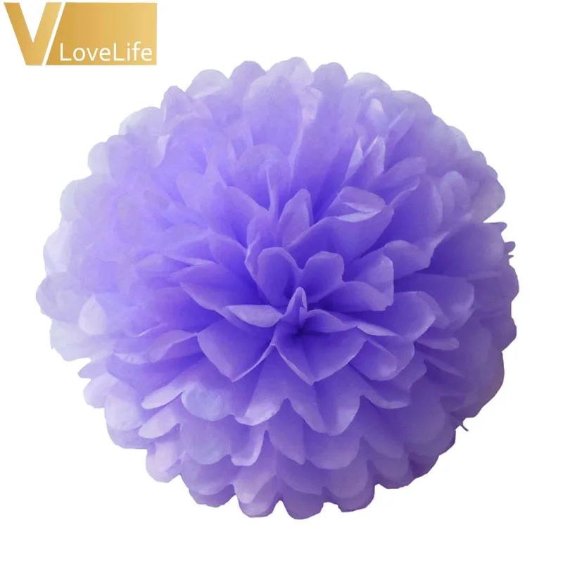 6 &quot8&quot 10 &quot15&quot Сделай сам папиросная бумага Pom Poms цветок поцелуй мяч реквизит