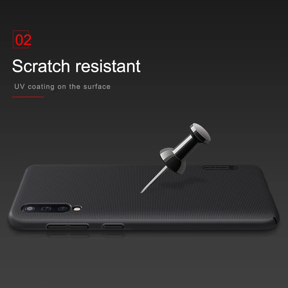 Case for Samsung Galaxy A10 A30 A40 A50 Nillkin Frosted Shield PC Hard Back Casing Cover sFor Samsung A50 Case Case for Samsung Galaxy A10 A30 A40 A50 Nillkin Frosted Shield PC Hard Back Casing Cover sFor Samsung A50 Case