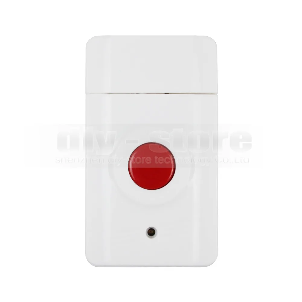 

DIYSECUR JA-01 Wireless Emergency Button for Our Related Home Alarm Home Security System 433Mhz Panic Button