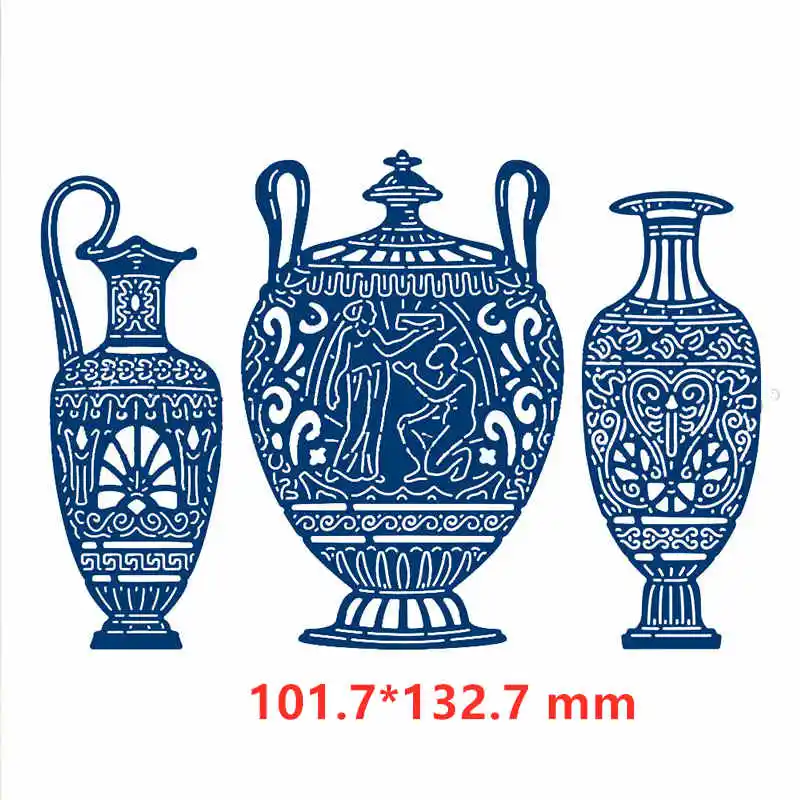 Римские цифры Zeus Athena греческий пейзаж металлические режущие штампы для DIY Scrarpbooking тиснение бумажный трафарет для изготовления открыток Новинка - Цвет: Picture 3