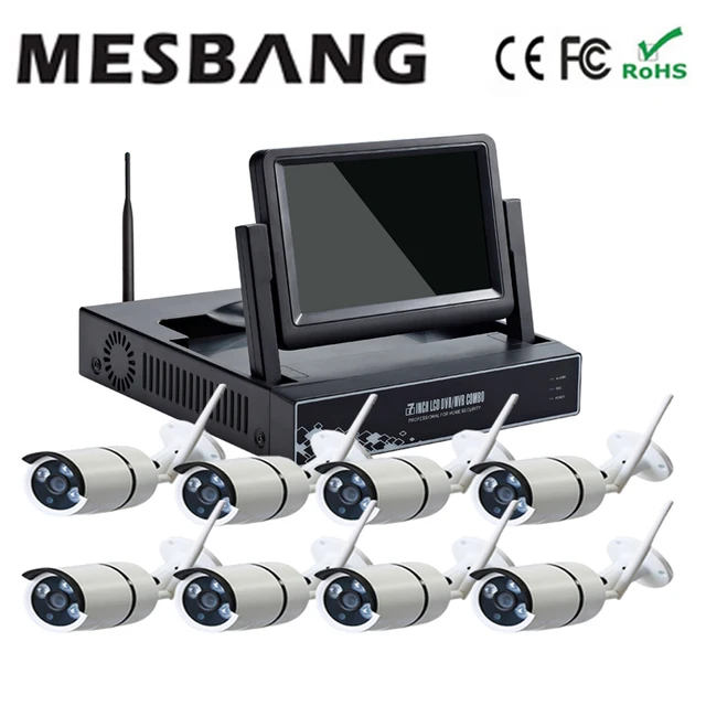 Recommend 8ch Nvr Kit Ip Camera System Wireless For Home Office Recommend 8ch Nvr Kit Ip Camera System Wireless For Home Office Build In 1tb Hdd