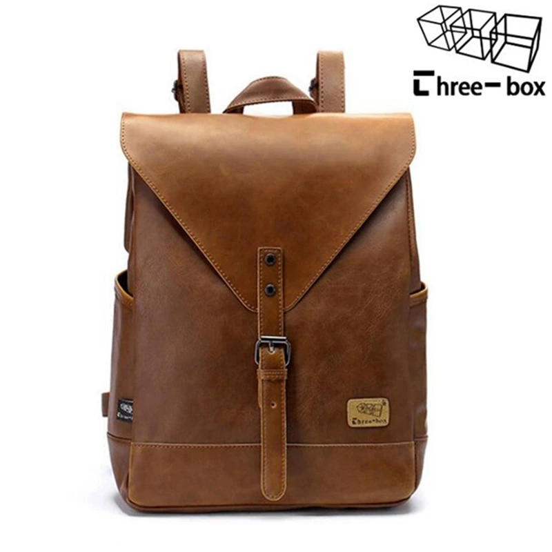 2016 Hot! Women fashion backpack male travel backpack mochilas school mens leather business bag large laptop shopping travel bag