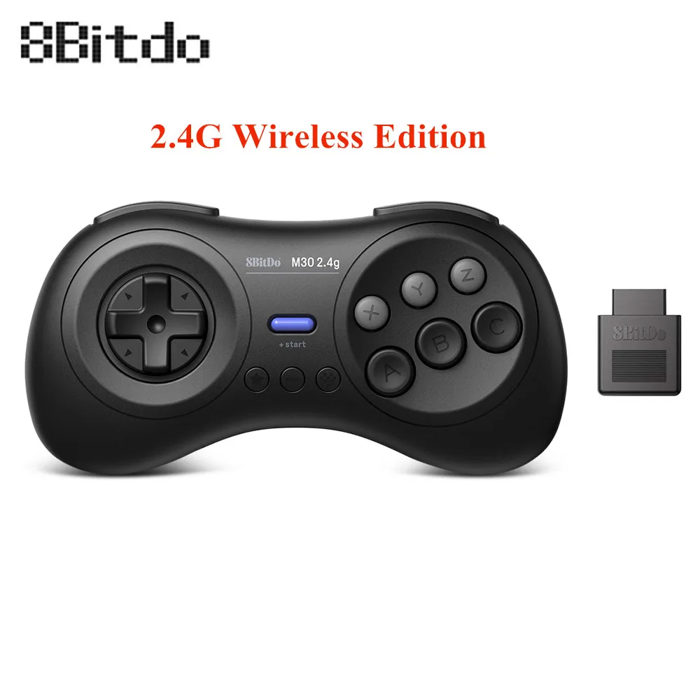 8bitdo M30 Bluetooth/2,4G Беспроводной геймпад для Windows Android переключатель PC MAC Паровая баня - Цвет: 2.4G Wireless Editio