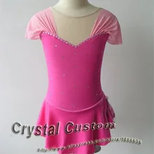 Пользовательские лед фигурное катание Платья для женщин для взрослых бренд Vogue соревнования по фигурному катанию платье для Для женщин dr2520