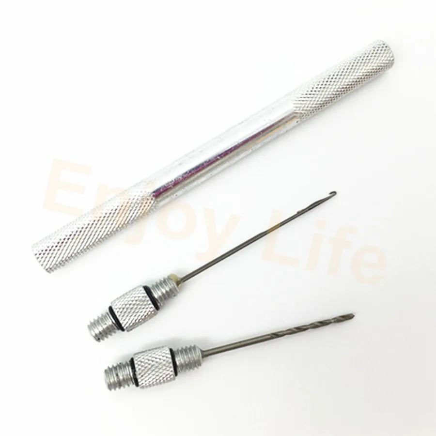 

1Pcs*Aluminum alloy Boilie Drill/Splicing Needle Baiting Tool Multiple Function Loading Device Carp Fishing accessories