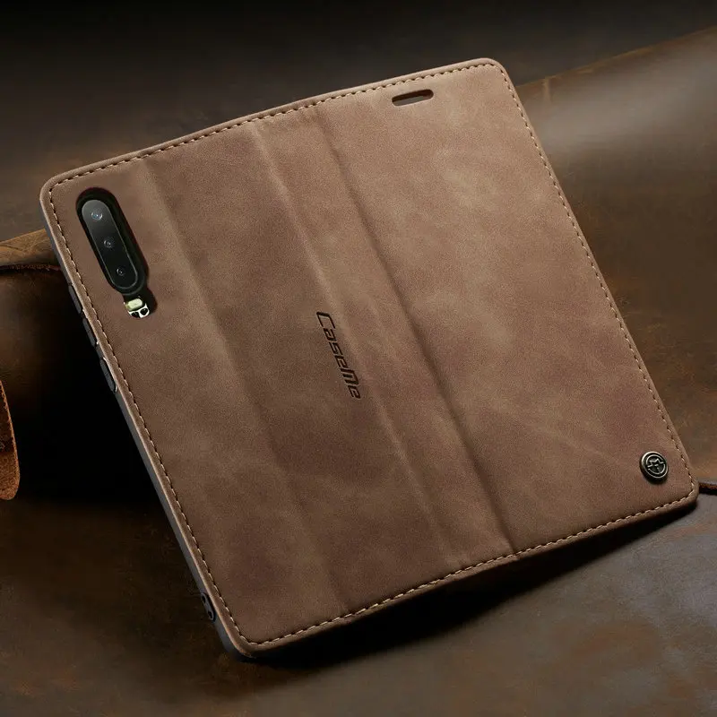 CaseMe Wallet Phone Case For Huawei P30 Magnetic 360 Retro Leather Credit Card Money Slot Back Cover For Huawei P30 Pro P30 lite