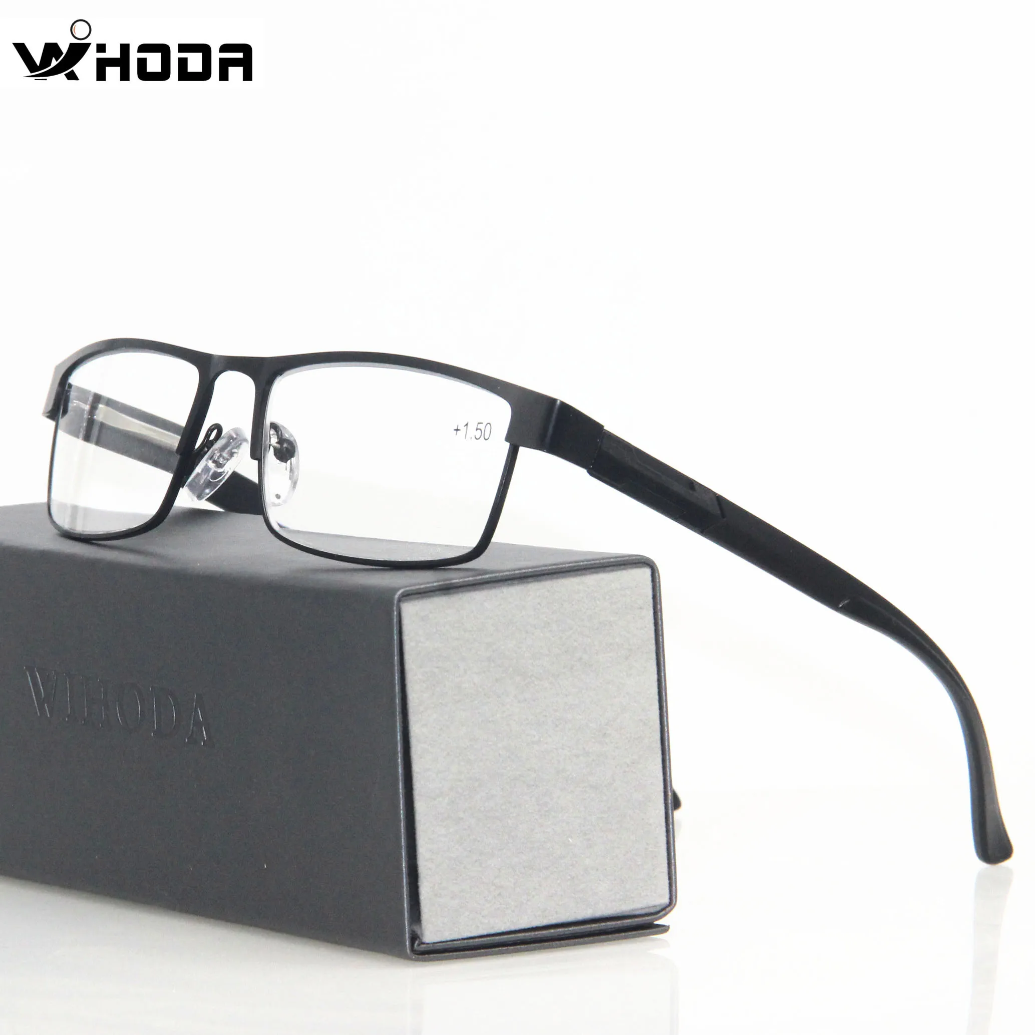 

Plastic Titanium Reading Glasses ,Non Spherical Men Square Eyeglasses ,Women Hyperopia Gift for father +1.50 +2.00 +2.50 +3.00