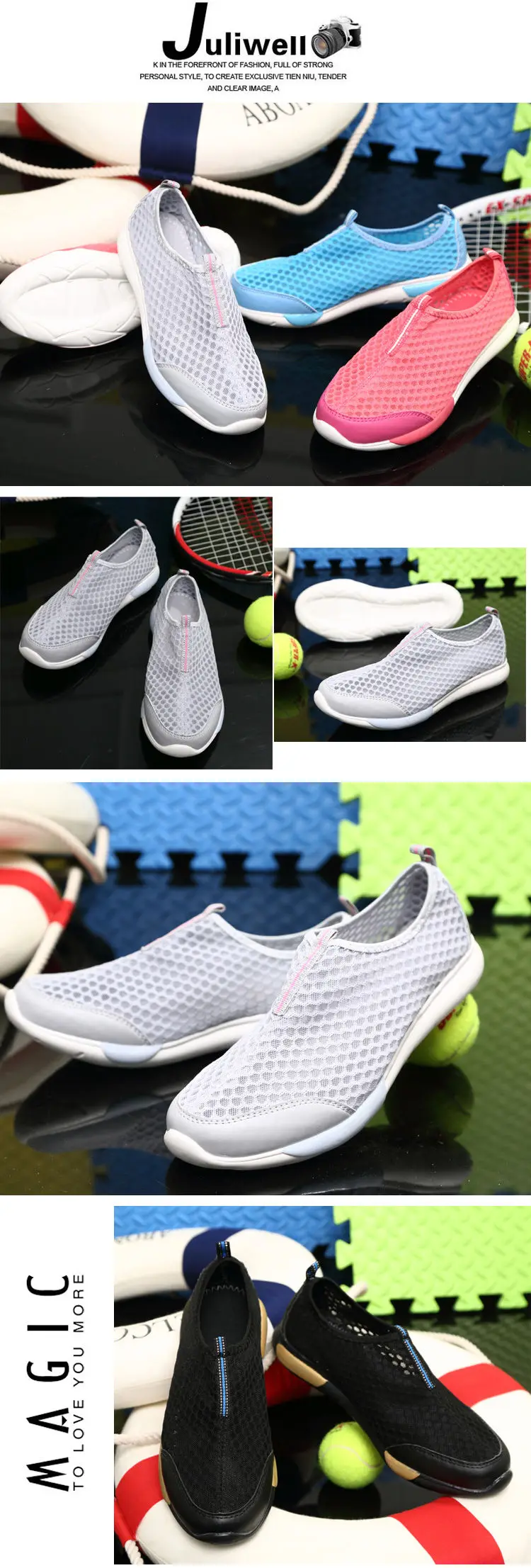 Brand Fashion Shoes Men Casual Lovers Air Mesh Sneakers High Top Summer Aqua Breathable Canvas Slip On Boat Mens Shoe (5)