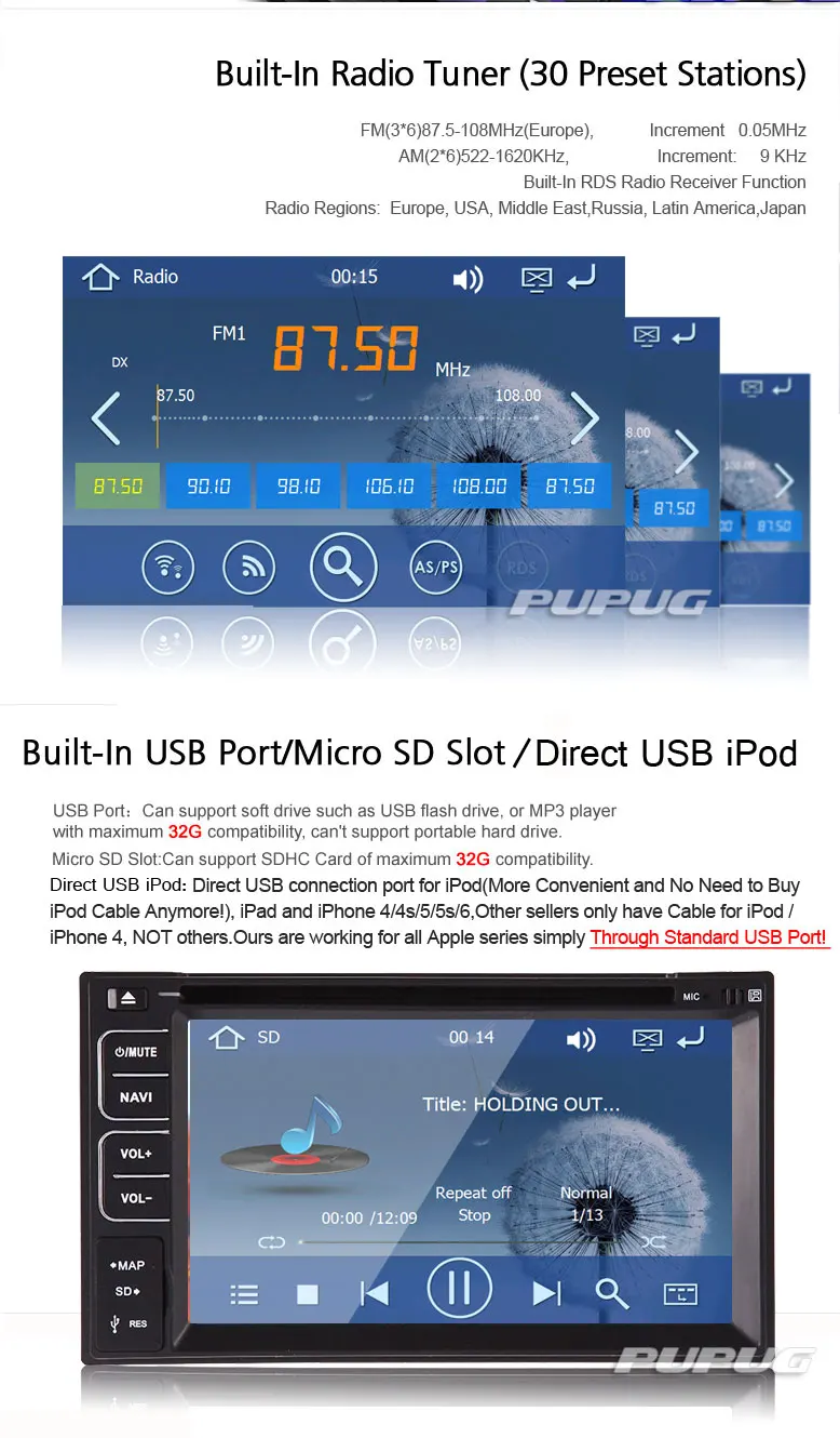 Cheap FM AM AMP Radio Touchscreen SD GPS Stereo MP3 Music Car DVD Player Movie Map 6.2" EQ CAM Autoradio Navigator RDS Sub 4 Cheap FM AM AMP Radio Touchscreen SD GPS Stereo MP3 Music Car DVD Player Movie Map 6.2" EQ CAM Autoradio Navigator RDS Sub 4