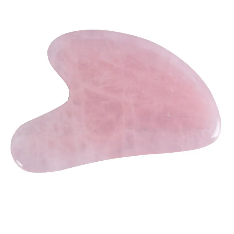 10 шт. Gua Sha массажные инструменты натуральный розовый кварц 100% ручная работа Guasha
