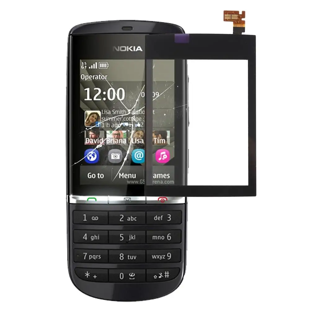 Сенсорная панель для Nokia Asha 300 501 305 311 308 202 503 сенсорный экран дигитайзер сенсорная