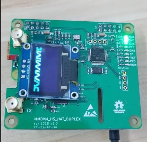 MMDVM дуплексная точка доступа поддержка P25 DMR YSF NXDN DMR слот 1+ слот 2 для Raspberry pi+ OLED