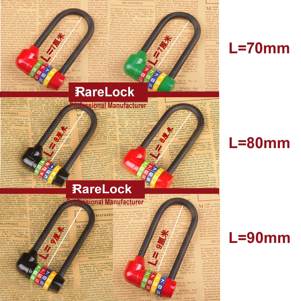Rarelock مستلزمات أعياد الميلاد الجمع قفل قفل برمز ل مجلس الوزراء الباب دراجة نارية سيارة التصميم دولاب DIY أنا