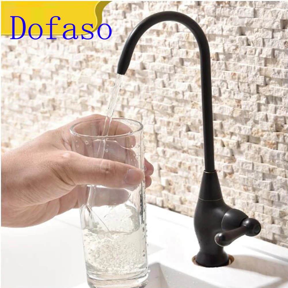 

Dofaso Water purifier for kitchen faucet drinking water purifying tap basin copper lead-free single cold water faucet