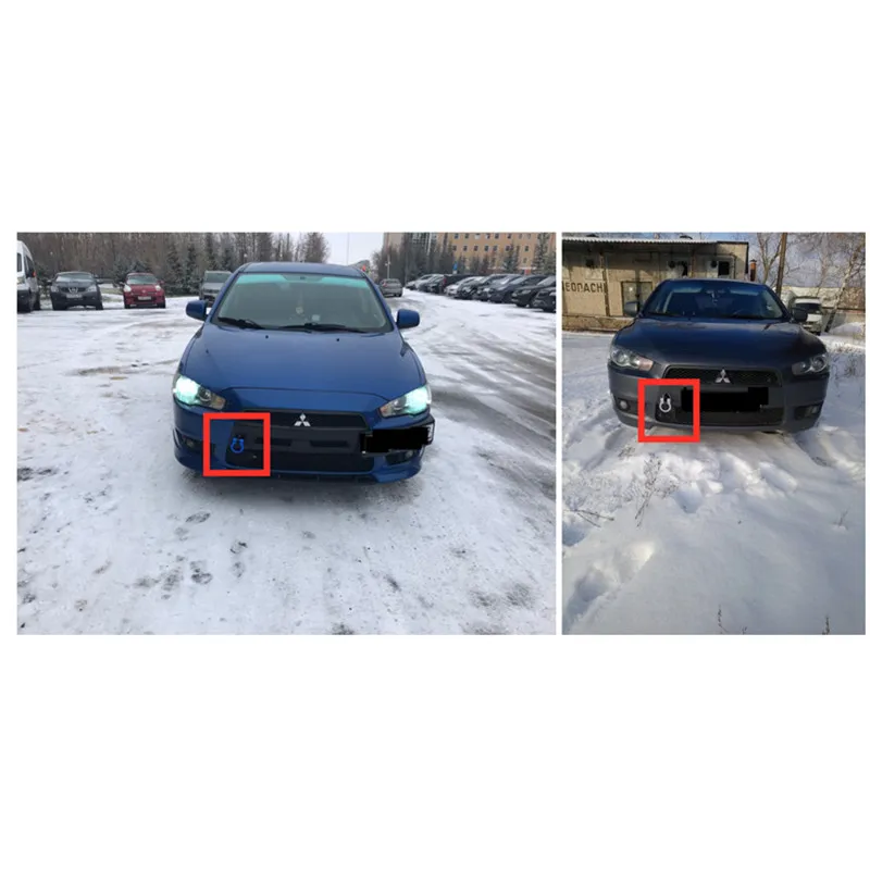 Алюминиевый винт RASTP Racing с ЧПУ передний буксировочный крюк для Mitsubishi Lancer EVO EX 2008 2011