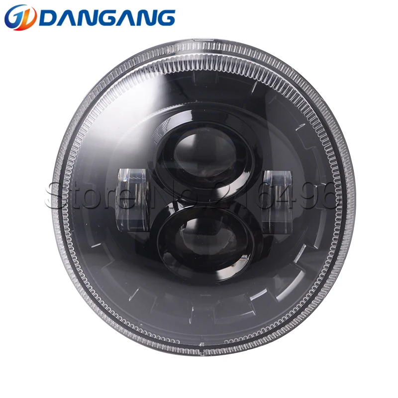  Motorcycle Black LED headlight For Vespa GTS 300 - 32948567704