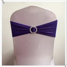 Большая скидка! 150 шт., лайкра, ободок для стула и спандекс, ободок для стула с круглой пряжкой для свадьбы,,, MARIOUS