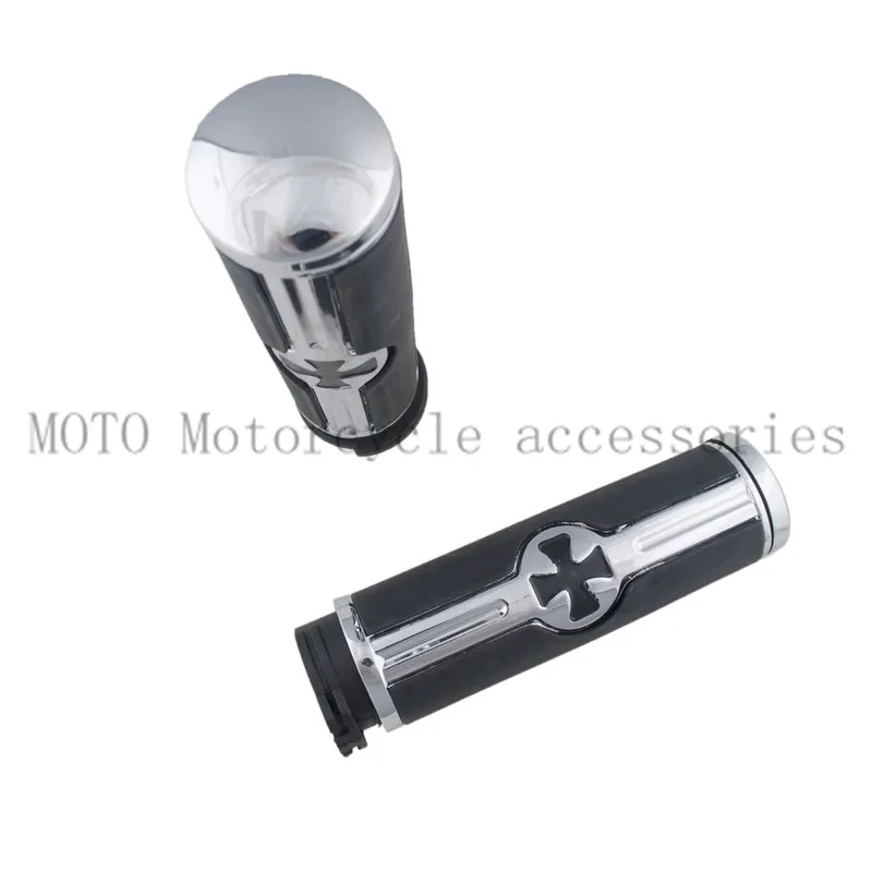 Крестовые ручки для Honda Shadow Spirit VT400 VT750 VT1100 VTX1300 VTX1800 STEED VLX 400 600 Magna VF250 1 дюйм|Ручки