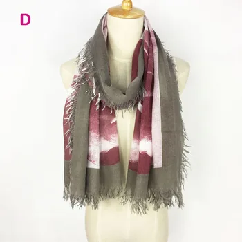 

Professional factory fashioanble cotton scarf women designer spring shawl printed