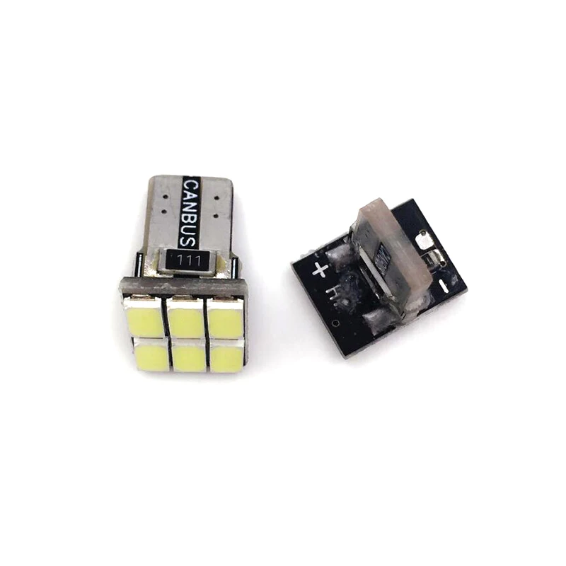 1 шт. DC 12V T10 просвет светильник 2 W 5730 6 SMD 120LM 6500 к Canbus Ошибка светодиодный 180 градусов