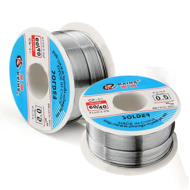 Mayitr Non corrosive Solder Wire 0.5mm 100g Rosin Core Tin Lead Reel ...