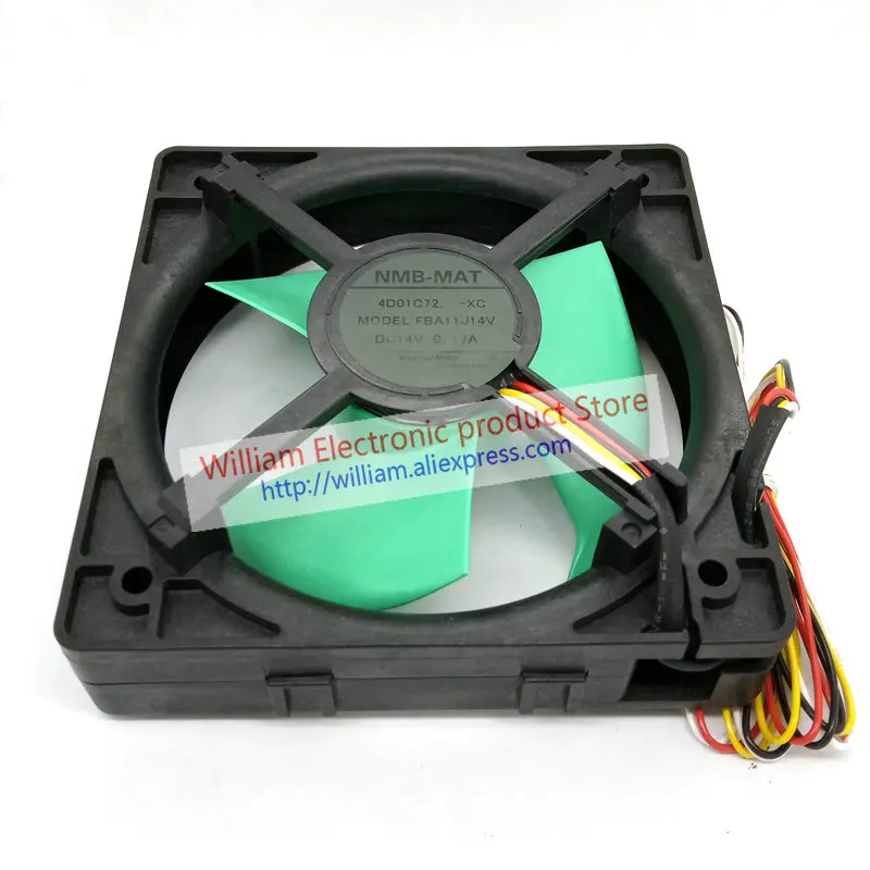0.24a para Ventilador de Refrigeração do Refrigerador Novo Original 0.17a Nmb Fba11j14v Dc14v - Imagem 6