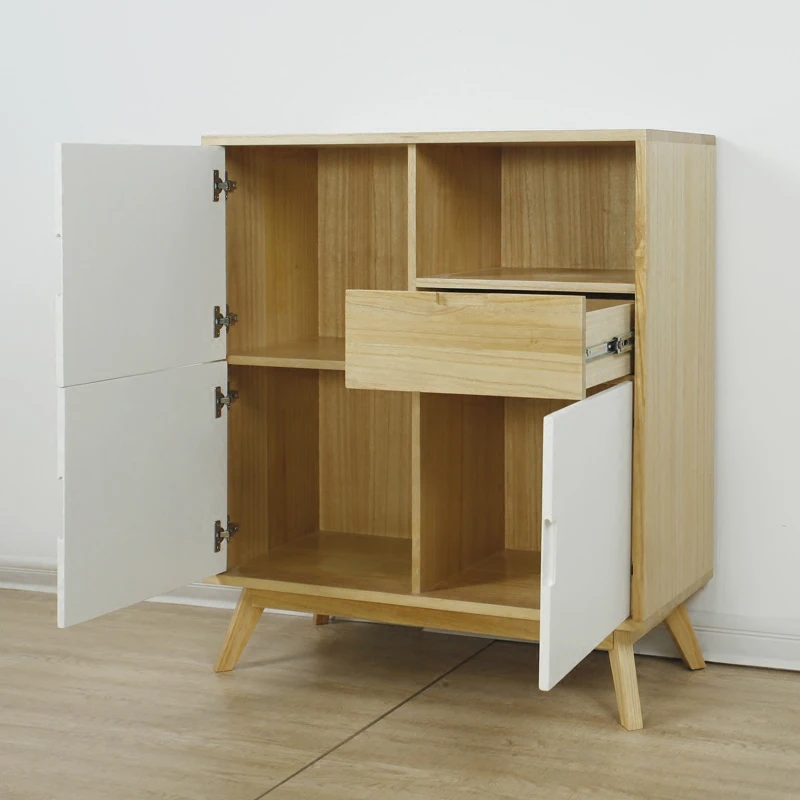 Луи мода гостиной шкафы простые современной плотной древесины экономичный Простой ящик для хранения типа