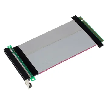 

PCI-Express PCI-E 16X Riser Card Flexible Ribbon Extender Extension Cable Jun22 Professional Factory Price Drop Shipping
