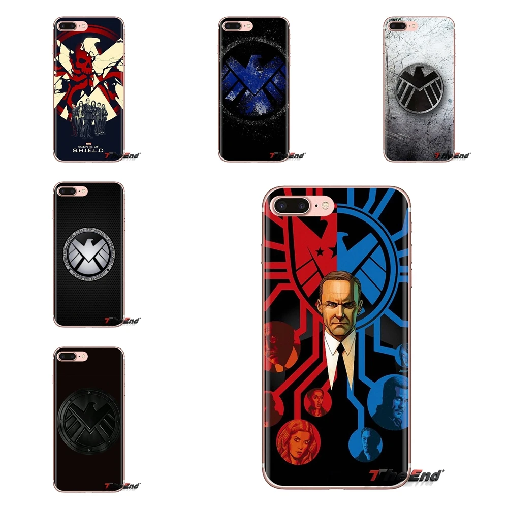 Мягкий чехол-сумка Marvel S.H.I.E.L.D агенты щит для LG G3 G4 Mini G5 G6 G7 Q6 Q7 Q8 Q9 V10 V20 V30 X Power 2 3 K10 K4 K8