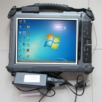 شراء كمبيوتر محمول تشخيصي لوحي Xplore Ix104 C5 عالي الجودة مع نظام Sata SSD Win7 صغير لسيارات BMW ICOM ماسح ضوئي تلقائي