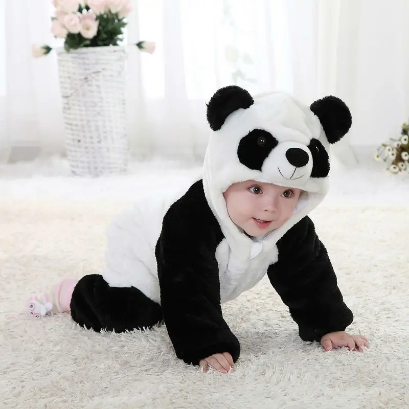 baby in panda costume